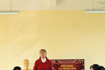 TRƯỜNG TIỂU HỌC NGHĨA CHÂU  TỔ CHỨC GẶP MẶT CHA MẸ HỌC SINH LẦN THỨ 2  NĂM HỌC 2025-2026